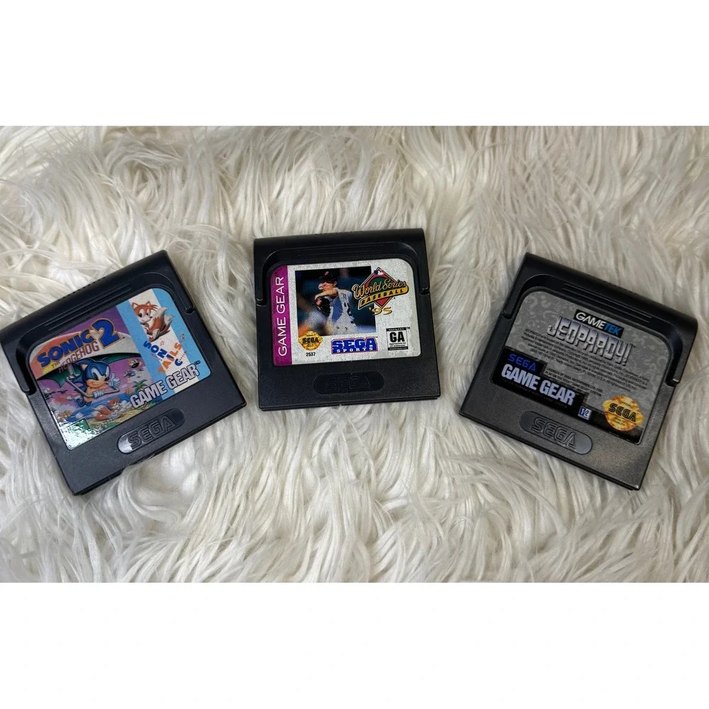 Sega Game Gear Bundle 3 Games Nintendo Switch White Joy-Con VR Remote Lot